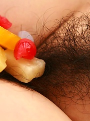 Sweet tasties from hot asian body