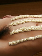 Sweet tasties from hot asian body