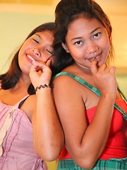 Two naughty Filipinas enjoy together