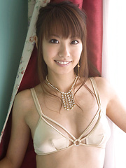 Azusa Yamamoto Asian is a very lustful chick posing so erotically